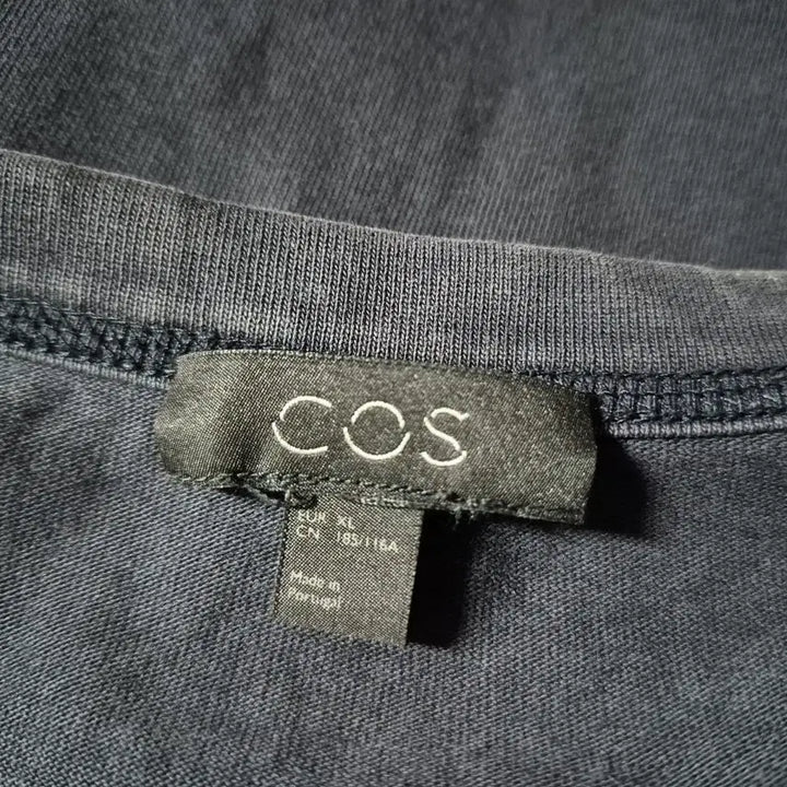 [BUNJANG] COS Black Vintage Washed T-Shirt (XL) / COS 코스 블랙 빈티지 워싱 반팔 티셔츠(XL)