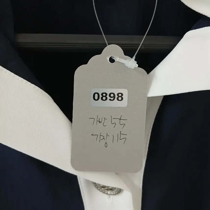 [SOLD OUT] 베스티밸리 네이비 반팔 원피스