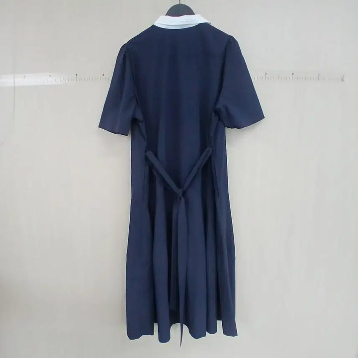 [SOLD OUT] 베스티밸리 네이비 반팔 원피스