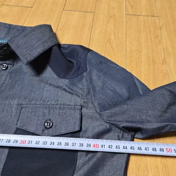 [BUNJANG] Perry Ellis Denim Shirt / 페리엘리스 데님 셔츠 남방55/새상품