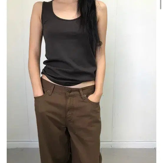 [BUNJANG] EER House Sleeveless Tank Top / [새상품]이이알하우스 슬리브리스나시