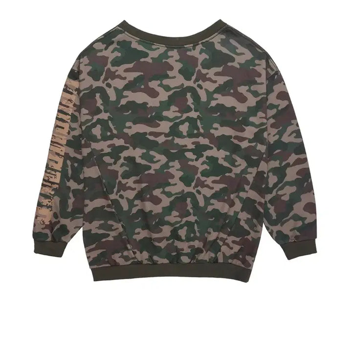 [BUNJANG] YL Studded Off-Shoulder Sweatshirt / 와이이엘 YL STUDDED OFF-SHOULDER SWEATSHIRT