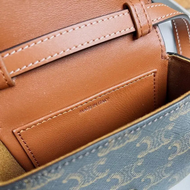 [BUNJANG] Celine Triomphe Mini Crossbody Bag / 셀린느 트리옹프 미니 크로스백 + 풀박스