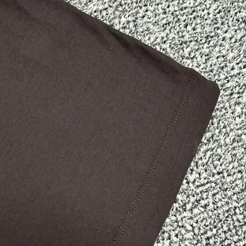 [SOLD OUT] >정품 타임옴므 신형 브라운 반팔 티셔츠