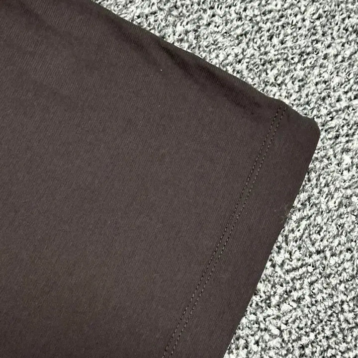 [SOLD OUT] >정품 타임옴므 신형 브라운 반팔 티셔츠