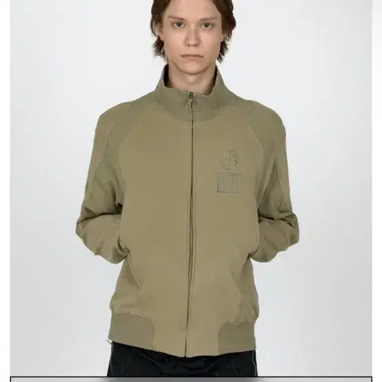 [SOLD OUT] S) PLASTICPRODUCT MPa 집업 자켓 카키