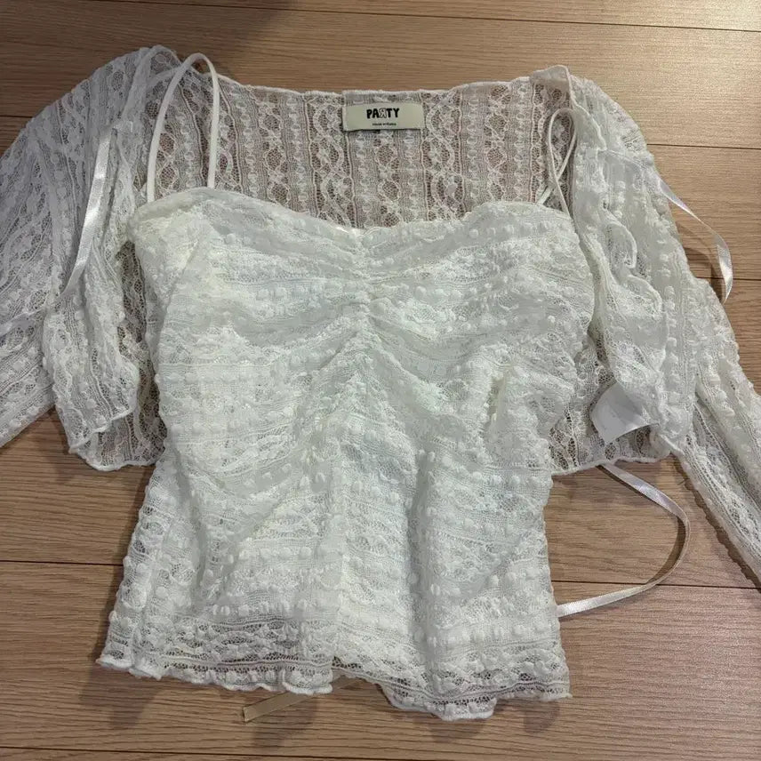 [BUNJANG] Ablly Nude Tank Top &amp; Bolero Set / 에이블리 뉴드 나시+볼레로 세트 새제품