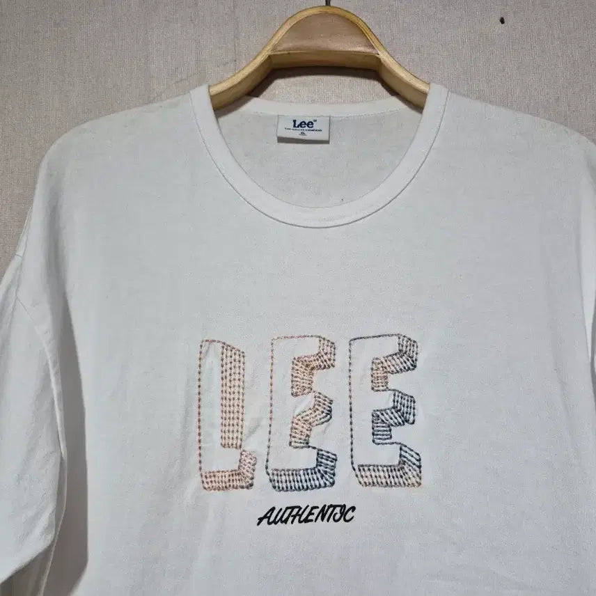 [BUNJANG] Lee Vintage Short Sleeve T-shirt White (XL) / Lee 리 빈티지 반팔 티셔츠 화이트 (xl)