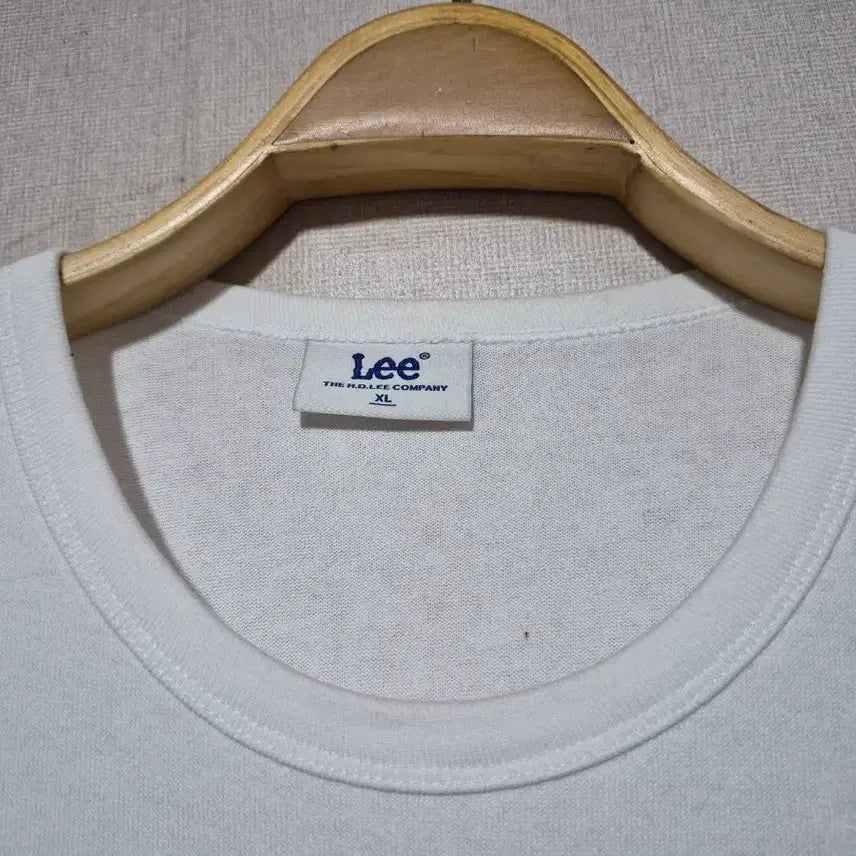 [BUNJANG] Lee Vintage Short Sleeve T-shirt White (XL) / Lee 리 빈티지 반팔 티셔츠 화이트 (xl)
