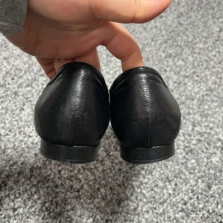 [BUNJANG] KUHEE Leather Black Loafers Women&