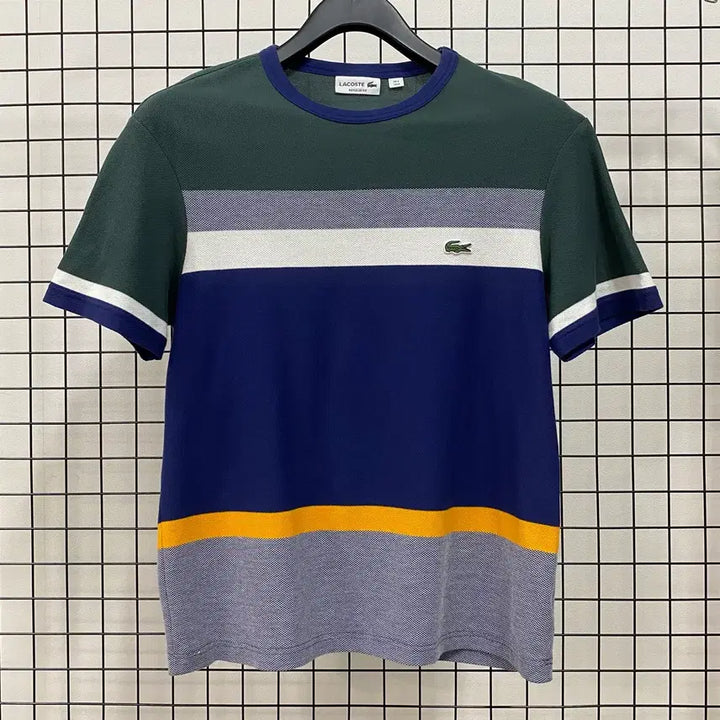 [SOLD OUT] <L> 라코스테 멀티컬러 반팔 티셔츠