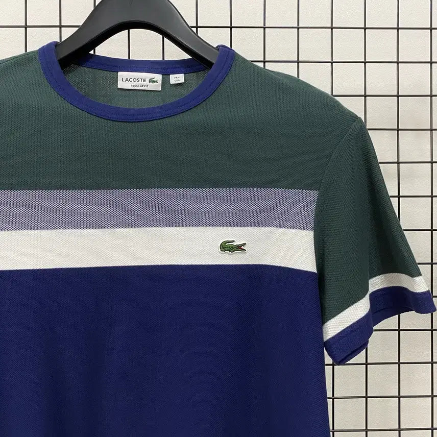 [SOLD OUT] <L> 라코스테 멀티컬러 반팔 티셔츠