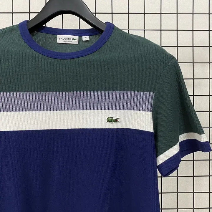 [SOLD OUT] <L> 라코스테 멀티컬러 반팔 티셔츠