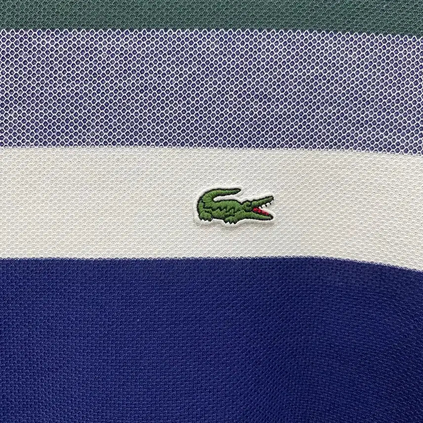 [SOLD OUT] <L> 라코스테 멀티컬러 반팔 티셔츠