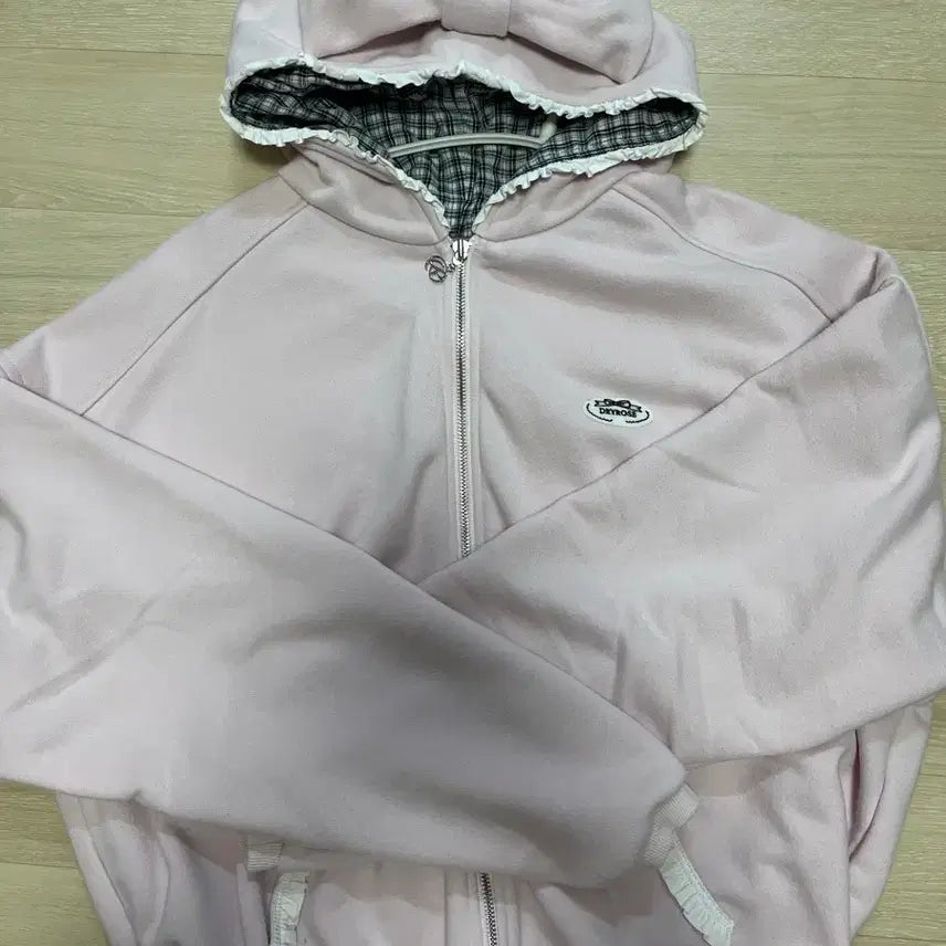 [SOLD OUT] 드라이로즈 빅리본 후드집업