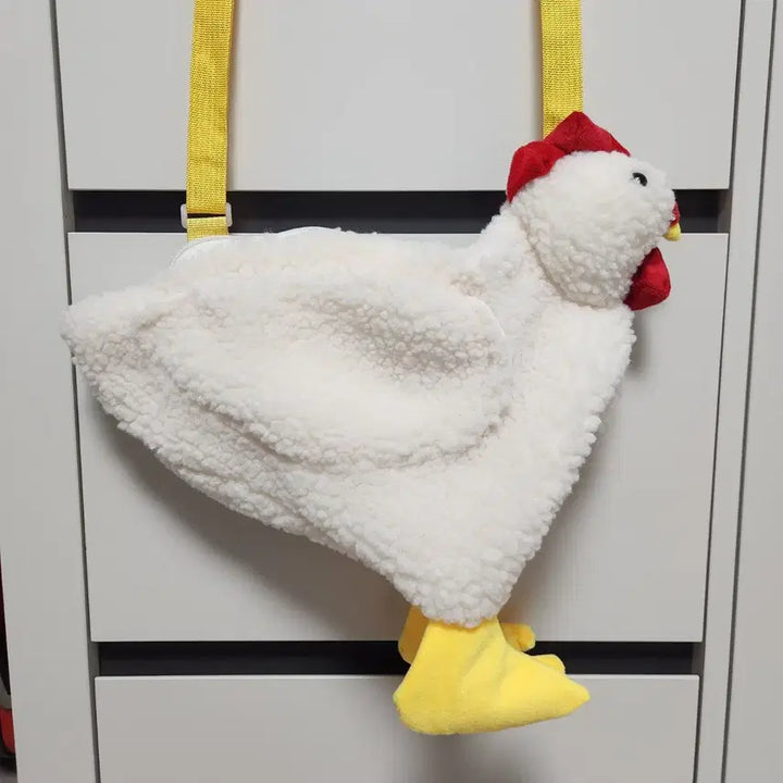 [BUNJANG] Chicken-Shaped Crossbody Bag / 닭모양 크로스백 팝니다!