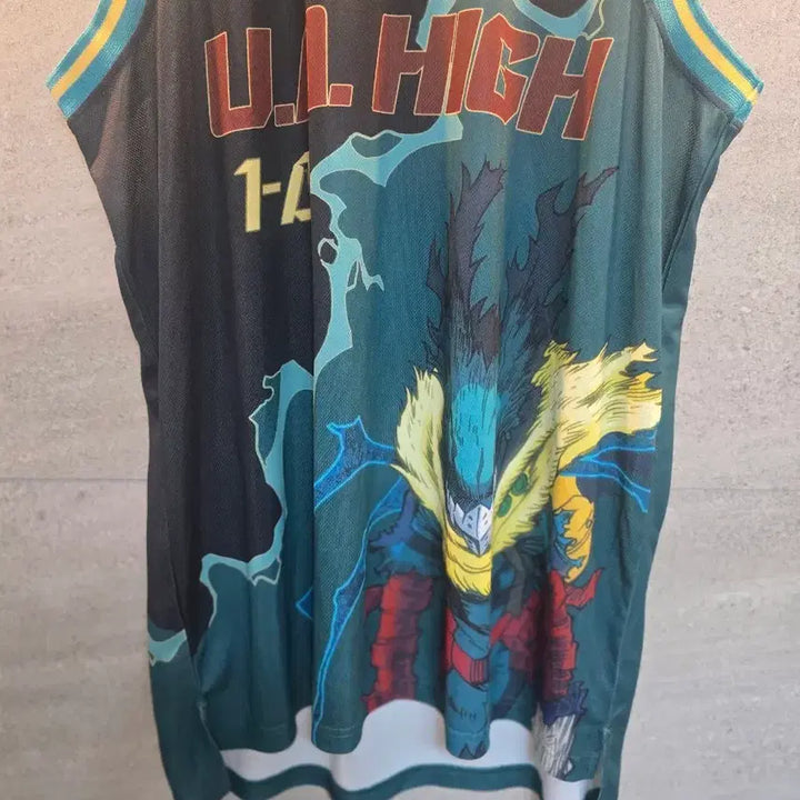[BUNJANG] My Hero Academia Deku Basketball Jersey / 나의 히어로 아카데미아. 데쿠. 농구 저지.