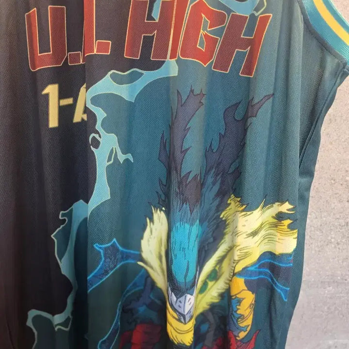 [BUNJANG] My Hero Academia Deku Basketball Jersey / 나의 히어로 아카데미아. 데쿠. 농구 저지.
