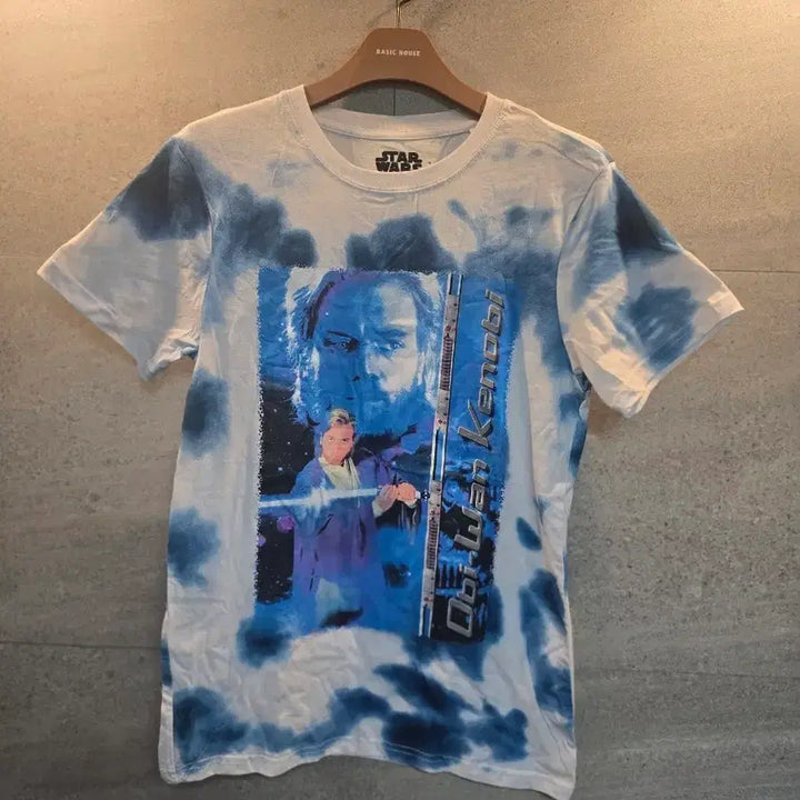 [BUNJANG] Star Wars Obi-Wan Kenobi Tie-Dye T-Shirt / 미착!스타워즈. 오비완 케노비 타이 다이 반팔티.