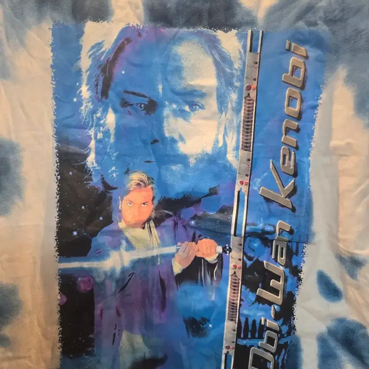 [BUNJANG] Star Wars Obi-Wan Kenobi Tie-Dye T-Shirt / 미착!스타워즈. 오비완 케노비 타이 다이 반팔티.