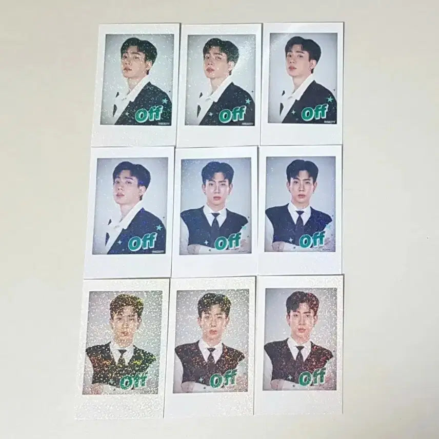 [BUNJANG] Off Jumpol Hologram Card Set / 태국 배우 오프 홀로그램 카드 세트 Off