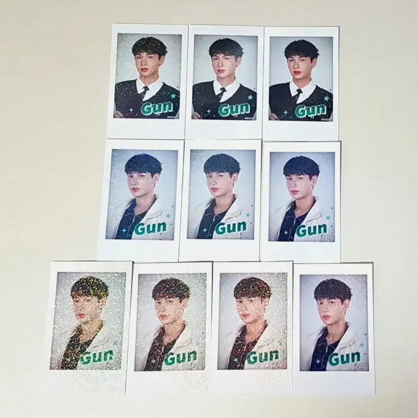 [BUNJANG] Gun Atthaphan Hologram Card Set / 태국 배우 깐 홀로그램 카드 세트 Gun