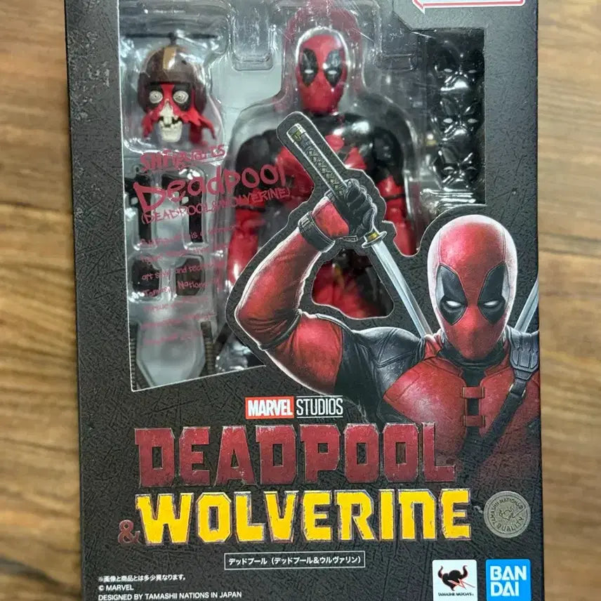 [BUNJANG] Bandai S.H.Figuarts Deadpool &amp; Wolverine Figure Set / 반다이 S.H.Figuarts 데드풀 울버린 2개 세트