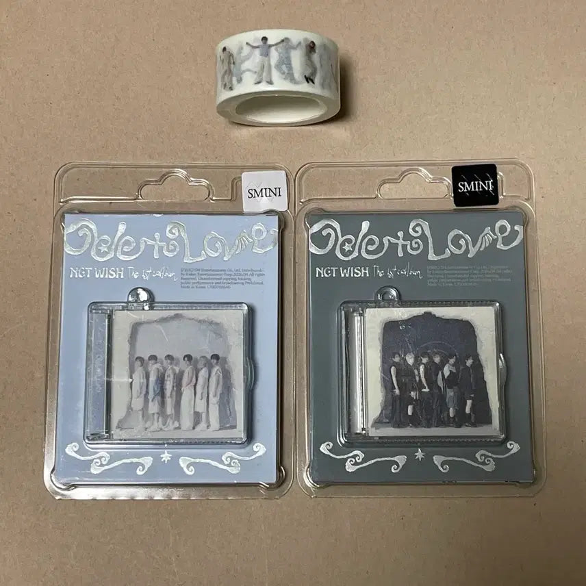 [BUNJANG] NCT WISH Ode to Love Big SMini Masking Tape Set (Sealed) / NCT WISH 엔시티위시 오드 투 러브 빅스미니 마스킹테이프 미개봉