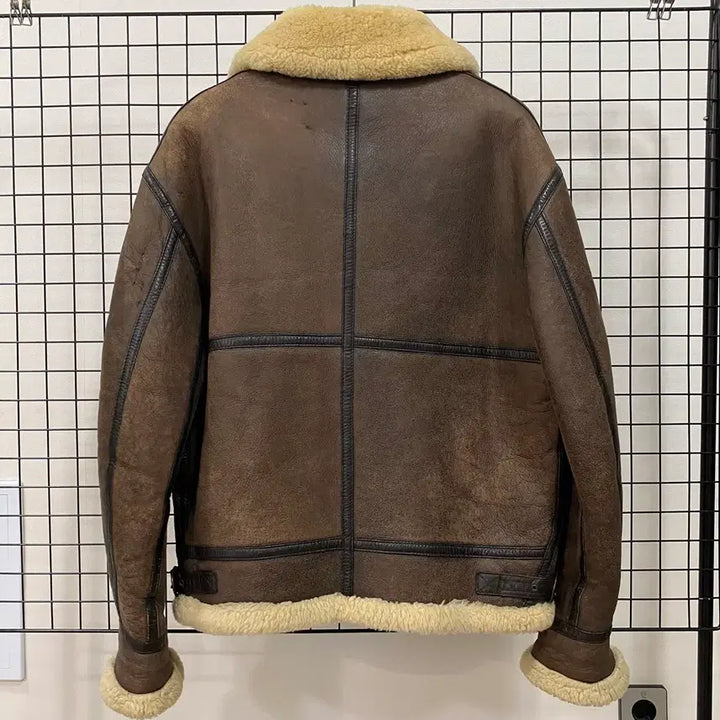 [SOLD OUT] <XL> Italy 빈티지 B-3 양가죽 양털 무스탕
