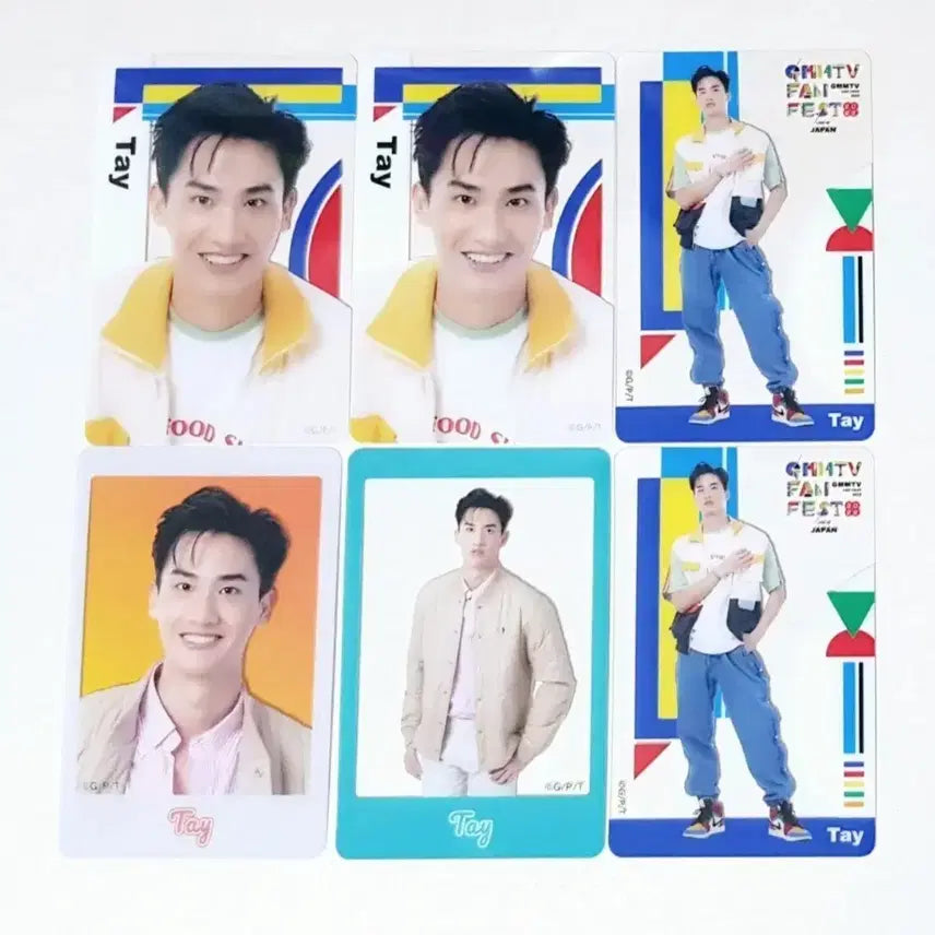 [BUNJANG] Tay Tawan Trading Card Set / 태국 배우 떼이 트레이딩 카드 세트 Tay