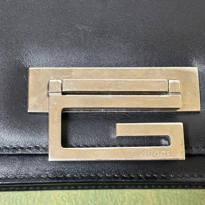 [BUNJANG] Gucci G Logo Turn-lock Shoulder Bag / (정품) 구찌 G로고 턴락 숄더백 (안감 수선 필요)