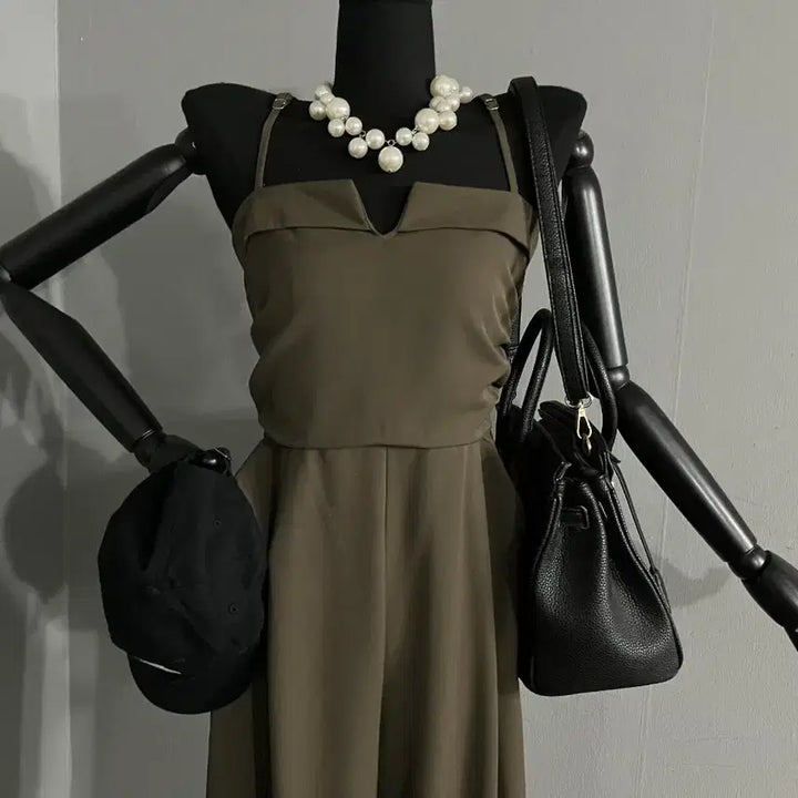 [BUNJANG] Edge Wide Jumpsuit / 엣지와이드점프수트/점프수트
