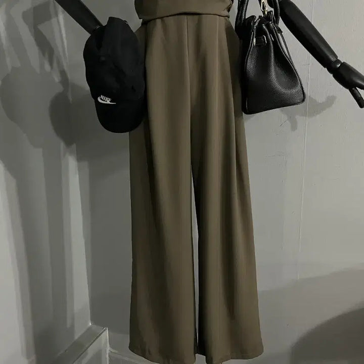 [BUNJANG] Edge Wide Jumpsuit / 엣지와이드점프수트/점프수트