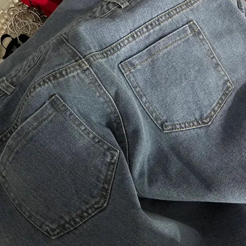 [BUNJANG] Denim Wide Jumpsuit / 데님점프수트/청점프수트/데님와이드점프수트