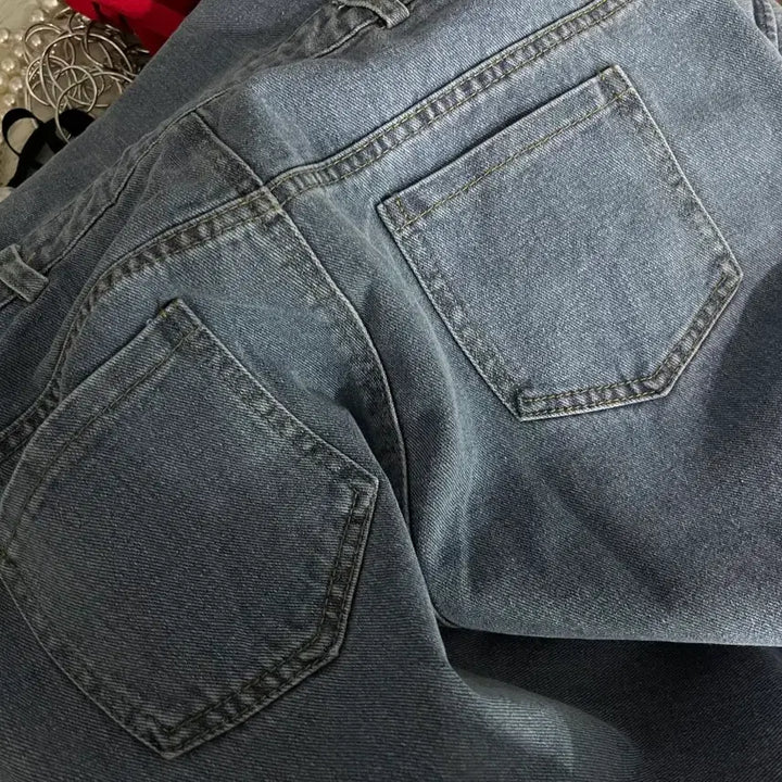 [BUNJANG] Denim Wide Jumpsuit / 데님점프수트/청점프수트/데님와이드점프수트