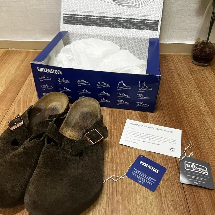 [BUNJANG] Birkenstock Boston Soft Footbed Mocha Sandals / 버켄스탁 보스턴 소프트 풋베드 모카 - 레귤러 (42) 판매