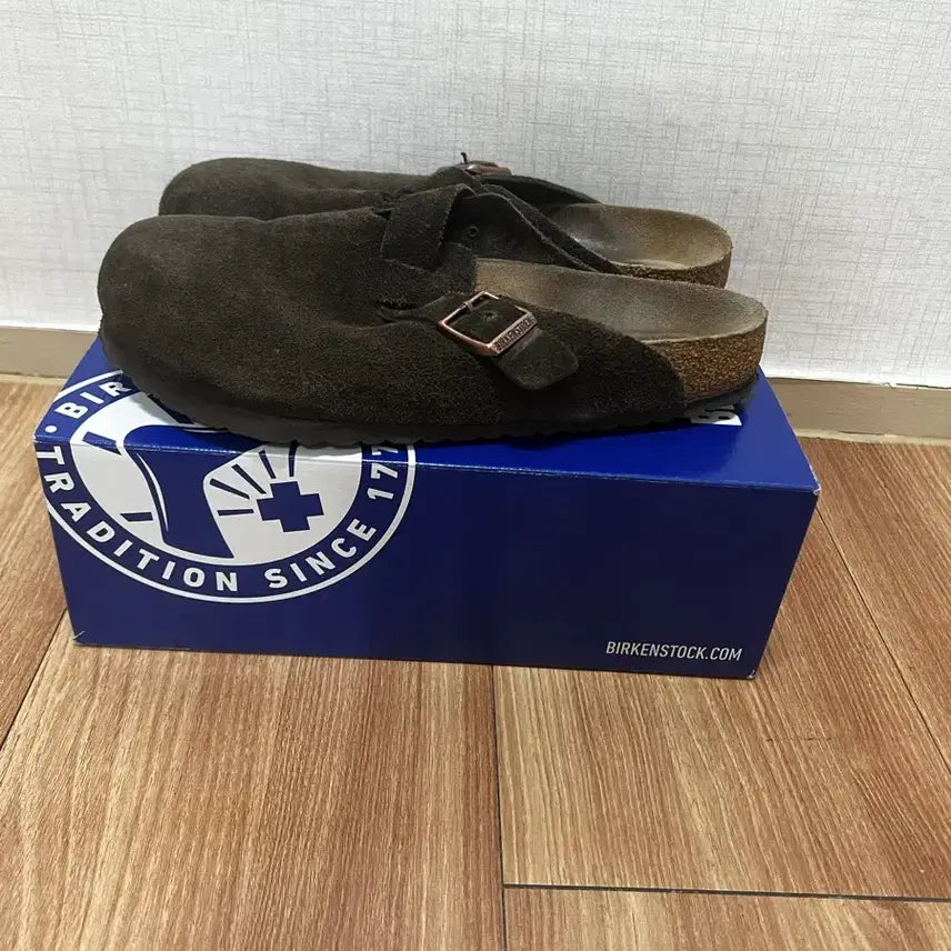 [BUNJANG] Birkenstock Boston Soft Footbed Mocha Sandals / 버켄스탁 보스턴 소프트 풋베드 모카 - 레귤러 (42) 판매