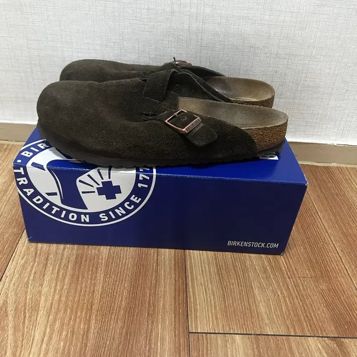 [BUNJANG] Birkenstock Boston Soft Footbed Mocha Sandals / 버켄스탁 보스턴 소프트 풋베드 모카 - 레귤러 (42) 판매