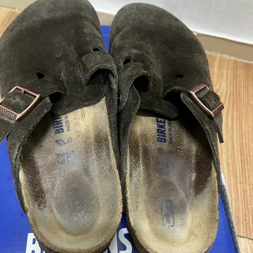 [BUNJANG] Birkenstock Boston Soft Footbed Mocha Sandals / 버켄스탁 보스턴 소프트 풋베드 모카 - 레귤러 (42) 판매