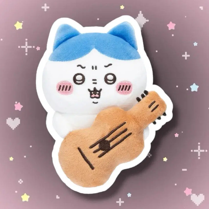 [BUNJANG] Chiikawa Hachiware Mascot Keyring / 치이카와 기타 하치와레 마스코트 인형 키링
