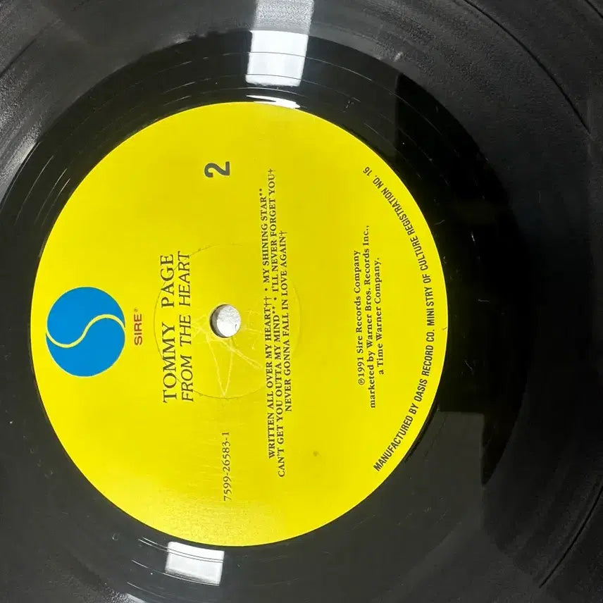 [BUNJANG] Tommy Page Paintings In My Mind LP / [희귀] 토미 페이지 Paintings In My Mind LP팝니다