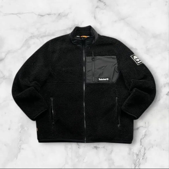 [SOLD OUT] 팀버랜드 블랙 뽀글이 플리스 자켓105