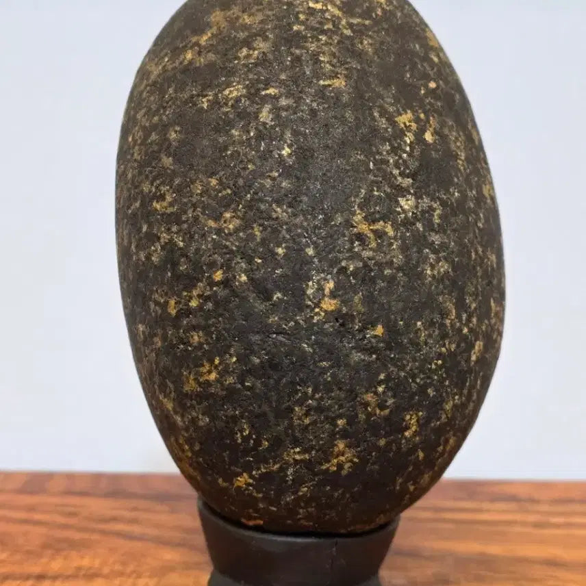 [BUNJANG] Antique Stone with Yellow Color Pattern / 260424 황컬러 문양이 아름다운 연도 해석 수석 팝니다