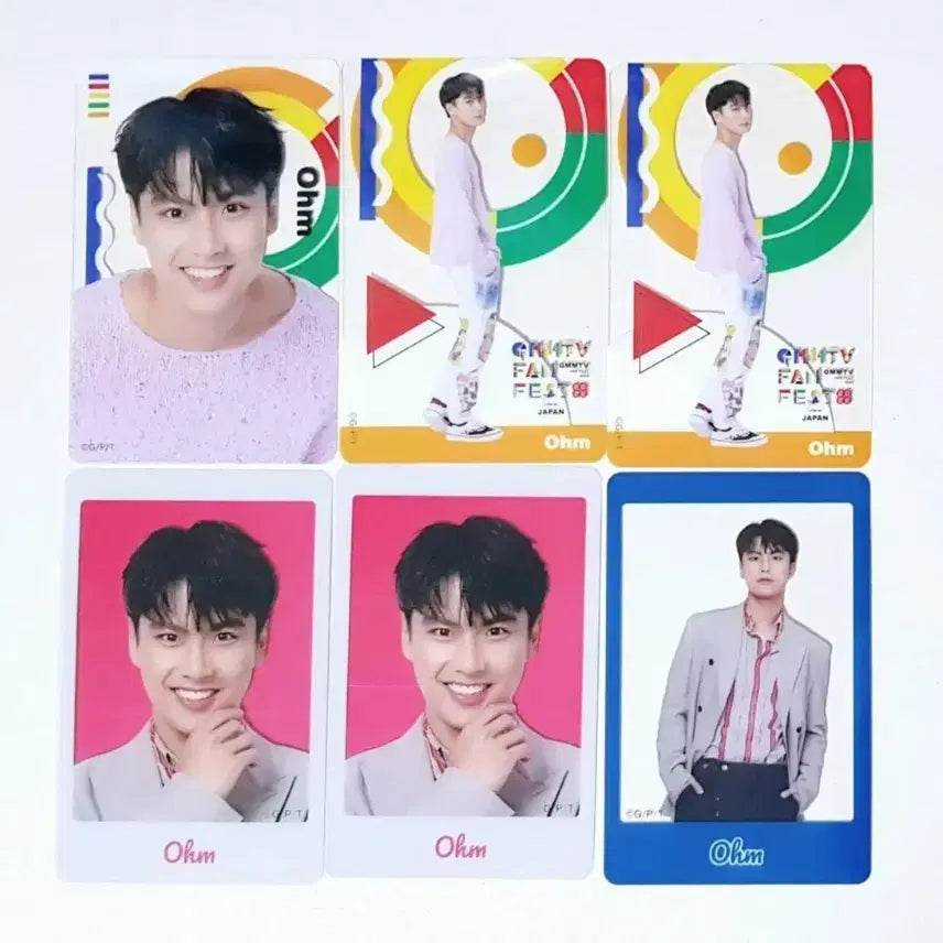 [SOLD OUT] 태국 배우 옴 트레이딩 카드 세트 Ohm