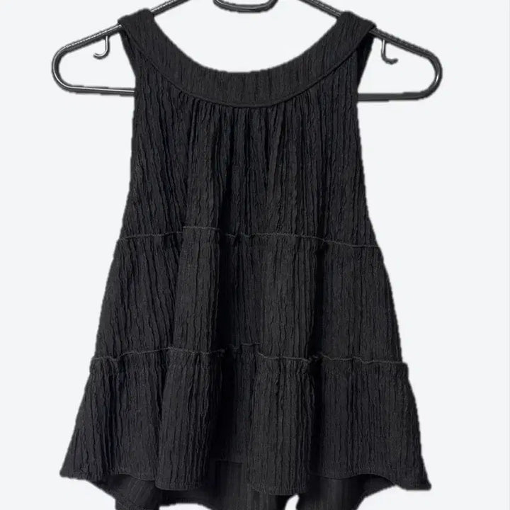 [BUNJANG] Black Crop Top Set / 블랙 크롭 세트