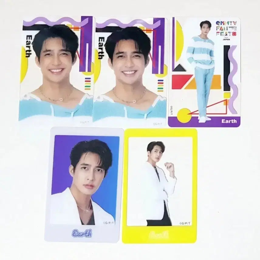[BUNJANG] Earth Pirapat Trading Card Set / 태국 배우 어스 트레이딩 카드 세트 Earth