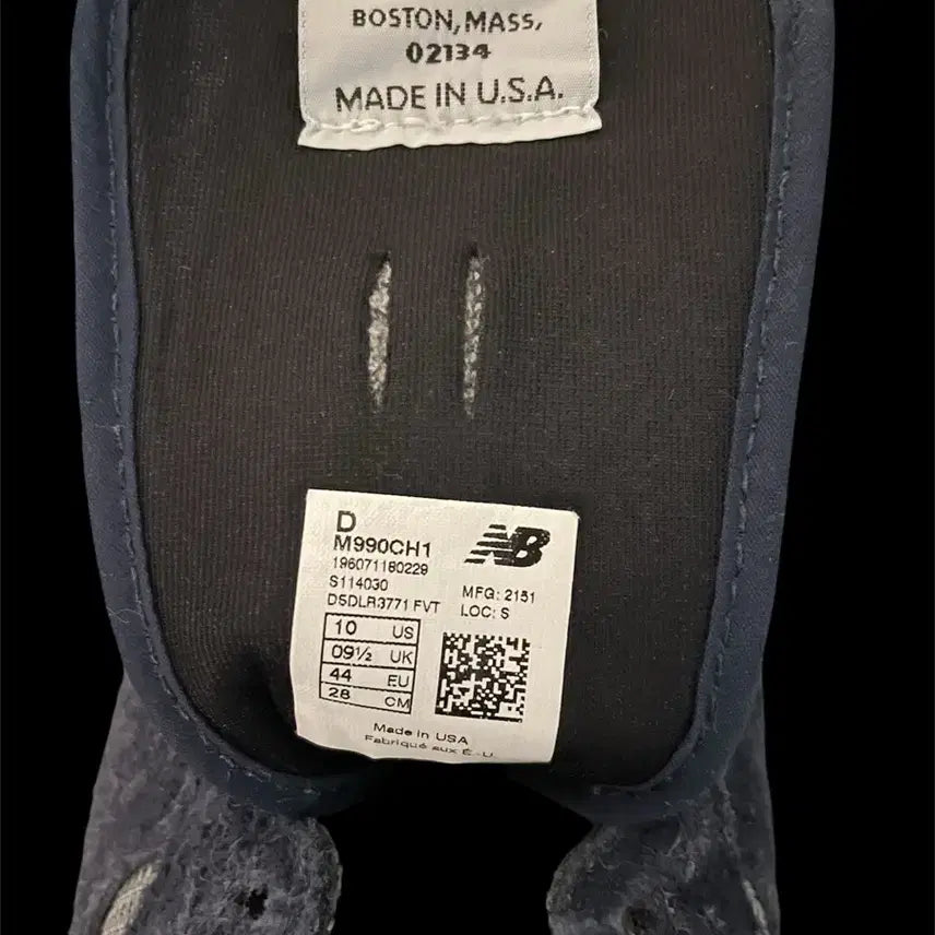 [BUNJANG] 뉴발란스X칼하트 WIP 990v1 메이드 인 USA / 뉴발란스X칼하트 WIP 990v1 메이드 인 USA