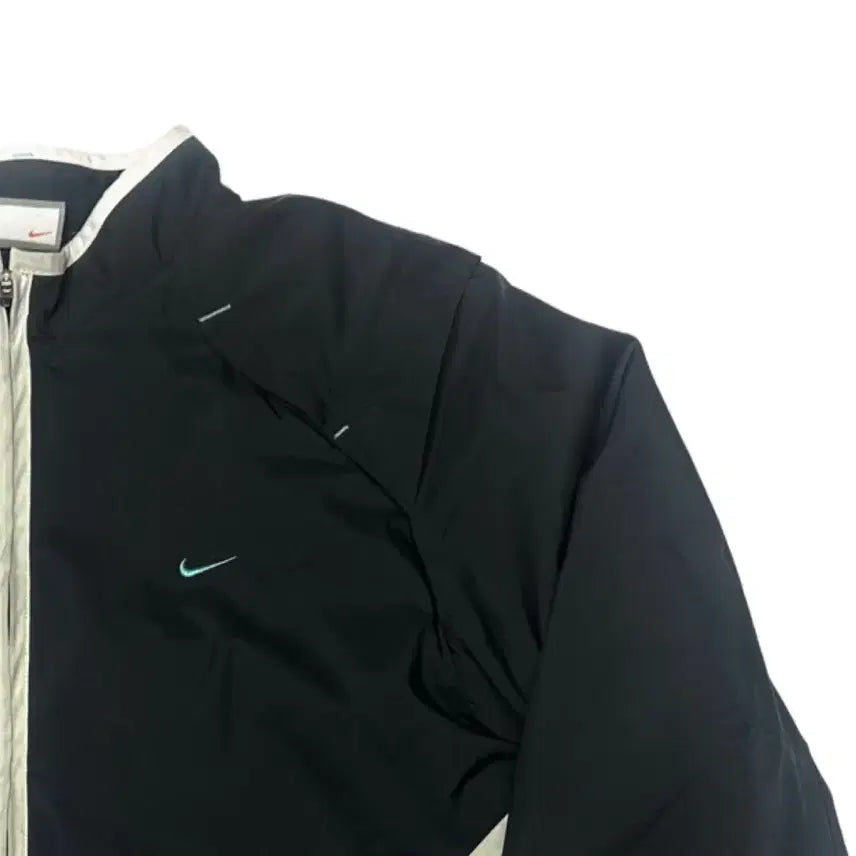 [BUNJANG] Nike 00s Tennis Logo Black Windbreaker M / 나이키 00s 테니스로고 블랙바람막이 M