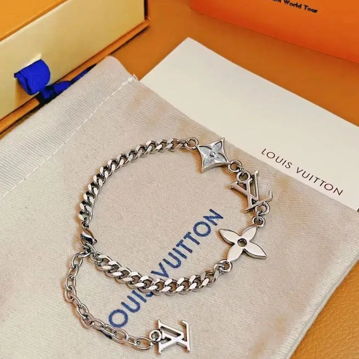 [BUNJANG] Louis Vuitton Metal Chain Bracelet / 루이비통 팔찌
