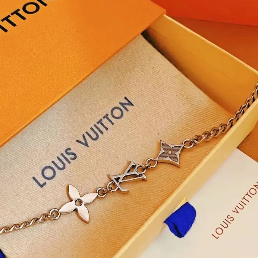 [BUNJANG] Louis Vuitton Metal Chain Bracelet / 루이비통 팔찌